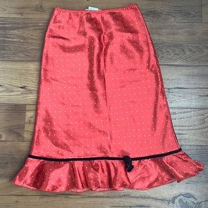 Vintage polka dot skirt